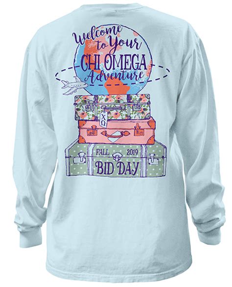 chi omega apparel cheap|chi omega bid day shirts.